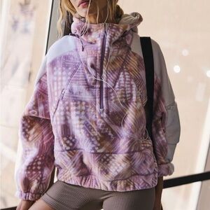 FP Movement by Free People Purple and White Hoodie